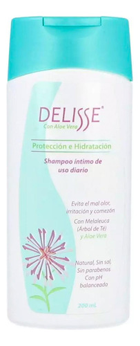 Shampoo Íntimo Delisse Aloe Vera 200 Ml