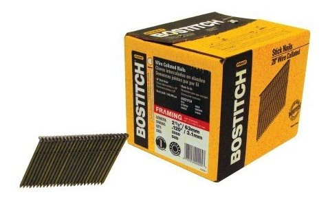 Bostitch Clavo Soldadura Alambre Cabeza Redonda Desplazado X