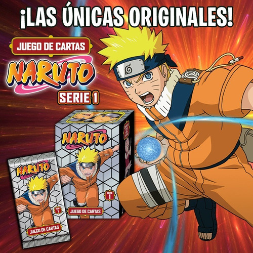 Naruto Mazo De Cartas Serie 1 + 80 Sobres Año 2021 -original