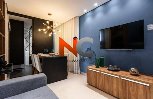 Imagem 2 de 15 de Cedro Rosa - Mrv - Apt Com 2 Dorms, Campo Grande- R$ 185 Mil, Cod: 16155439 - 16155439