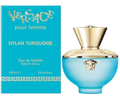 Perfume Versace Dylan Turquoise Edt 100ml Damas