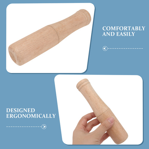 Machacadora De Ajo Wood Pestle Muddler, Herramienta Para Mac