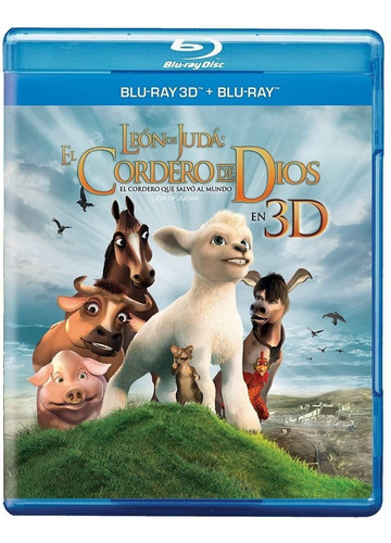 León De Judá El Cordero De Dios | Blu Ray 3d Película Nuevo