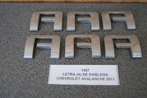 Letra (a) De Emblema Chevrolet Avalanche 2011
