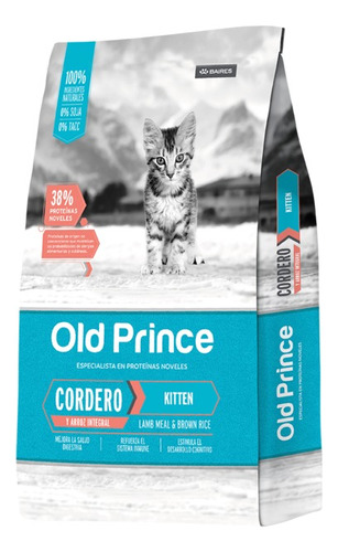 Old Prince Novel Gatos Cordero -kitten 1kg