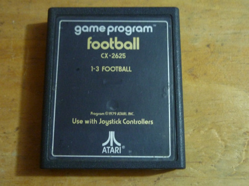 Game Program Football Cx-2625 Atari