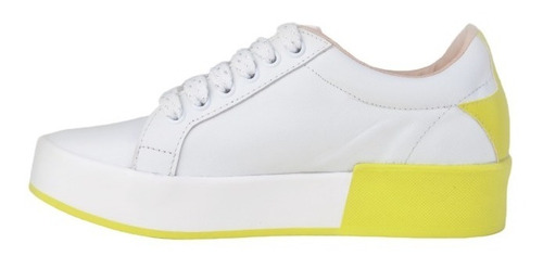 Zapatillas Urbanas De Mujer De Cuero Flow - Ferraro