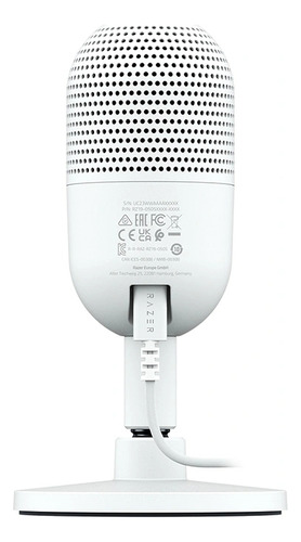 Micrófono Razer Seiren V3 Mini Compact Streaming Usb Blanco