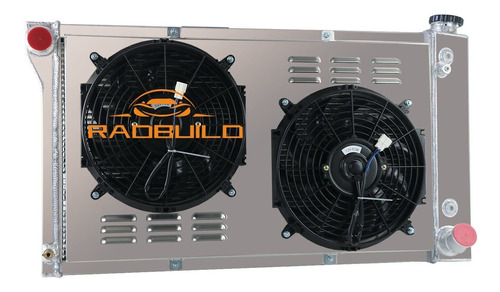 Radbuild Radiador Aluminio Fila Para Chevy Serie Gmc Kit