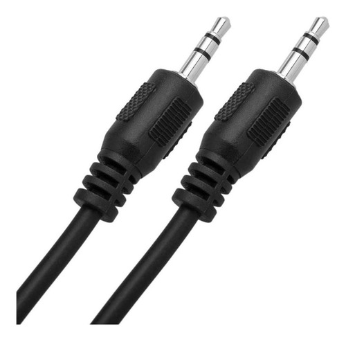 Imagen 3 de 3 de Cable Estereo A iPod Mm 0.9m Negro Bl. -