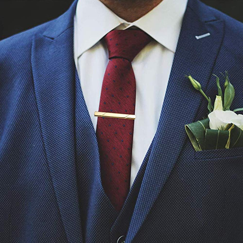 Pisacorbatas De Corbata, 4pcs Clip De Corbata Para Hombres