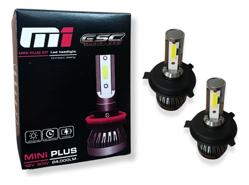 Lampara Cree Led Peugeot 208 Baja 48.000 Lumenes