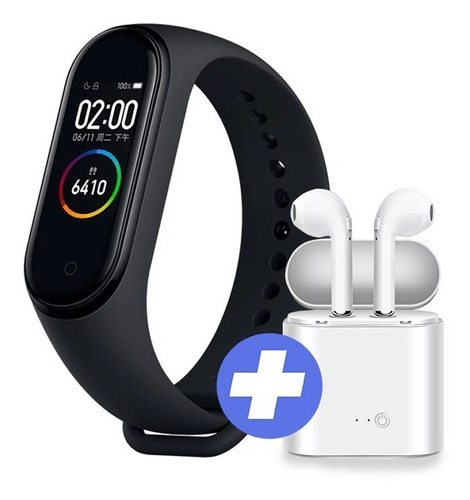 Xiaomi Smartband Mi Band 4 Ideal Para Agua Y Fitness + Auris