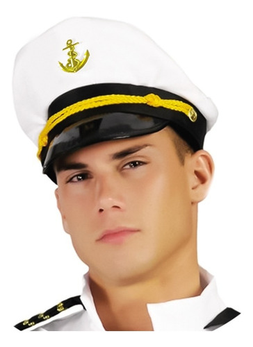 Sombrero De Capitán Naval Fiestas Y Cotillón - Charrua Store