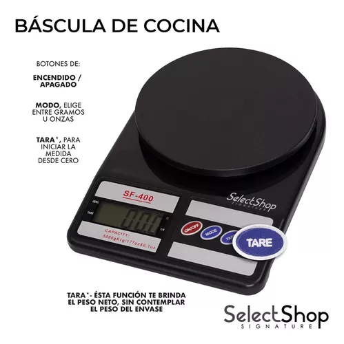 Báscula Cocina Digital Belug Gramera Alimentos Alta Precisión 5 Kg