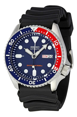 Reloj Seiko Para Hombre Skx009k1 Blue Dial Divers
