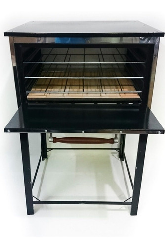 Horno Pizzero Rotisero 12 Moldes Marca Eg Acero Inoxiable