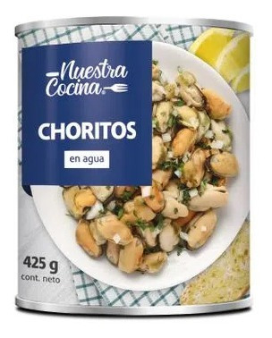 Choritos En Agua Nuestra Cocina 425gr(6unidad)super