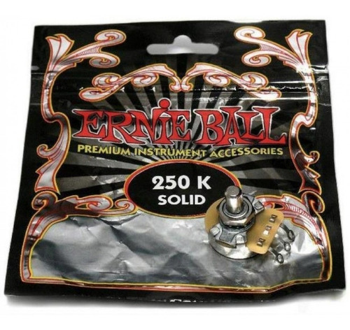 Ernie Ball 6383 Potenciometro Guitarra 250k Ohms Pot