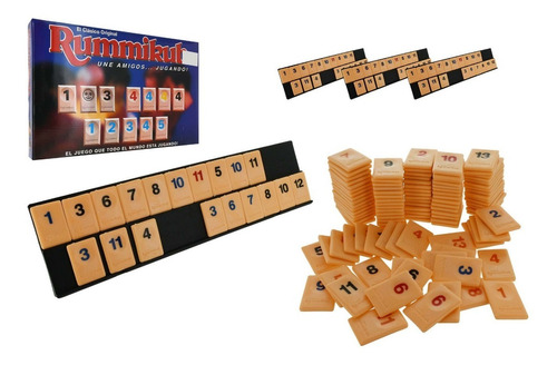 Rummikub Juego De Ingenio En Caja