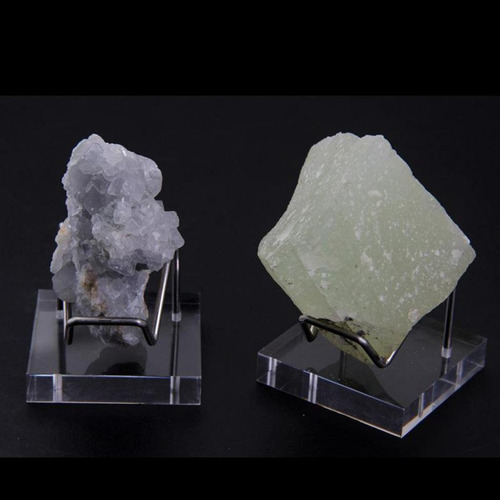 T 2 X Soporte De Exhibición Muestra Mineral De Piedras