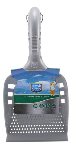 Fresh Step - Pala De Arena Todo En Uno, Rápida Y Fácil De Usar, Mango Ergonómico Para Recoger La Arena De Los Gatos