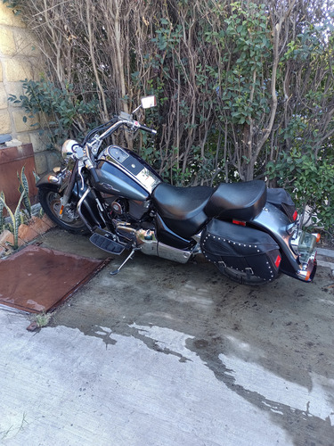 Moto Suzuki Intruder Boulevard Mod 2004 Motor 1500cc Azul