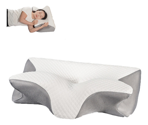 Almohada Ornatera Cervical De Espuma Viscoelástica Tildreams