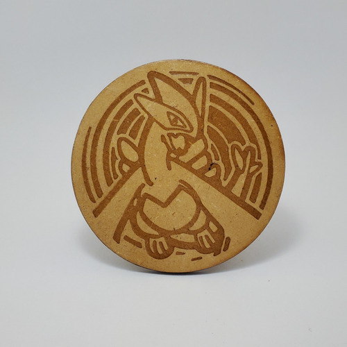 Imagen 7 de 10 de 12 Posavasos Mdf 3mm Pokemon + 10 Stickers 8cm