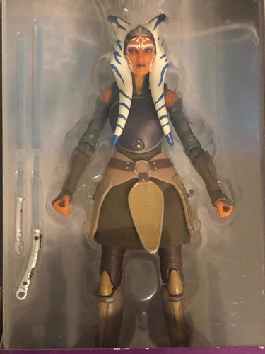 Darth Vader Y Ashoka Tano Black Series Hasbro (Usado)