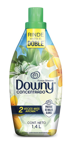 Downy Suavizante Concentrado Pureza Silvestre 1.4l