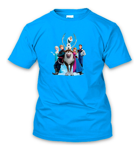 Playera Elsa Y Anna Amigos Frozen Modelo 02