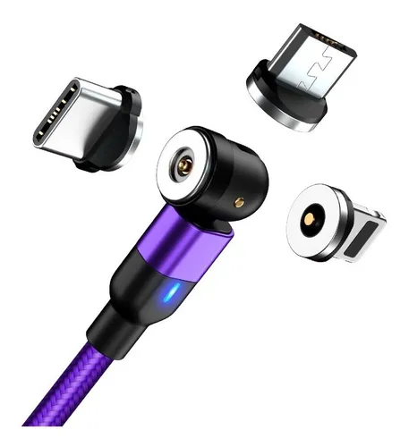 Cable Magnético Carga Rápida + Transmisión De Datos