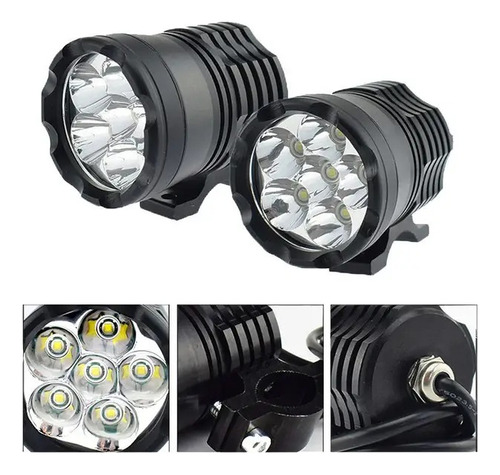 Camineros Led Para Moto O Cuatriciclo Par