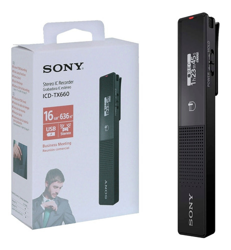 Grabadora De Voz Sony Icd-tx660 16gb