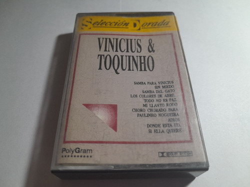 Casete - Vinicius & Toquinho - Selección Dorada - Arg - 1992