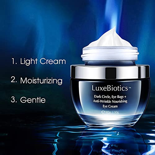 Luxebiotics Dark Circle, Bolsa De Ojos Antiarrugas Crema Nut