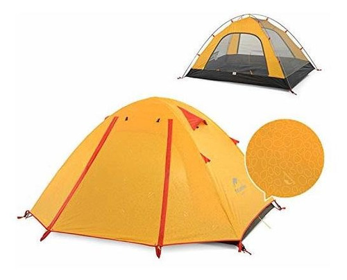 Naturehike Lightweight Backpacking Tent 1/2/3/4 Person 3 Sea