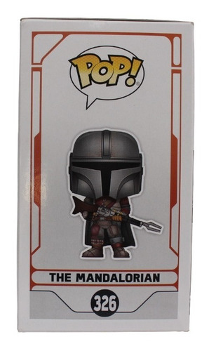 Funko Pop Star Wars Mandalorian 326 Grogu Caja Lastimada