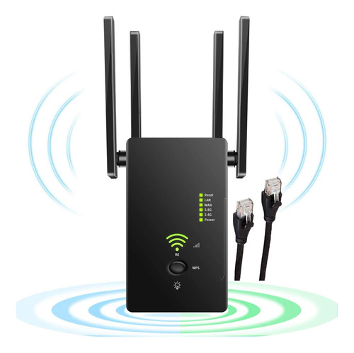 Extensor Alcance Wifi Repetidor 1200mbps Amplificador Señal