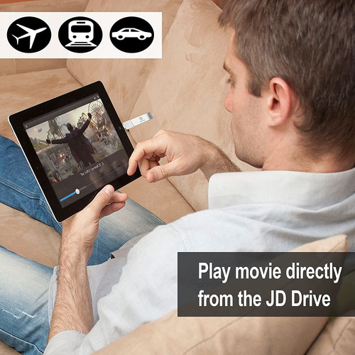 Unidad Flash Usb Jdtdc Photo-stick Para Apple, 128 Gb