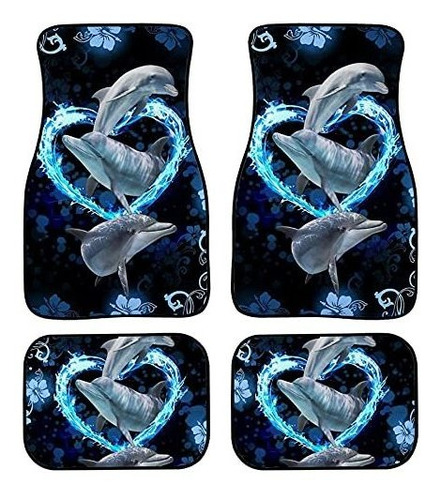 Tapetes - Cozeyat Blue Cute Dolphin Design, Tapetes Para Muj