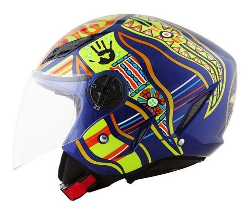 Capacete Agv Blade Five Continents Aberto