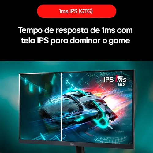 Monitor Para Jogadores Lg 24gs60 24 Fhd 180 Hz G-sync Freesy