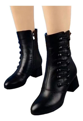 Botas De Tacón Alto De Mujer Elegante [6cm]