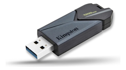 Pendrive Usb 128gb Kingston Version Usb 3.2 Diseño Retractil