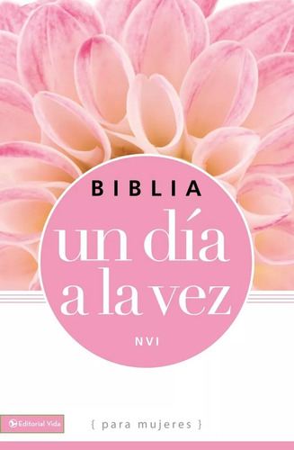 Biblia Un Día A La Vez Nvi, Color Rosa, Piel Italiana