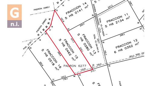 Campos Y Fracciones En Otras (ruta 39) Ref. 6371