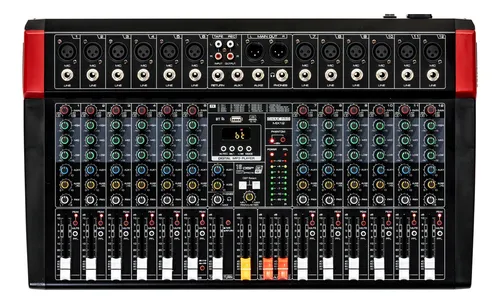 comprar Onax Pro Mix12 Consola Mixer Audio Interface Fx Bt Usb Eq