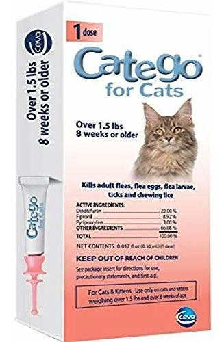 Catego Flea & Tick Control For Cats (single Dose)